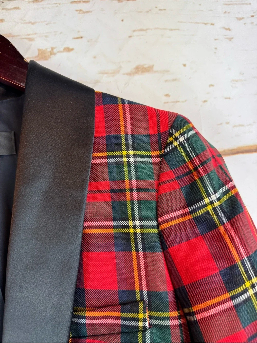 J. Crew | Tartan Plaid Tuxedo Jacket, 4P